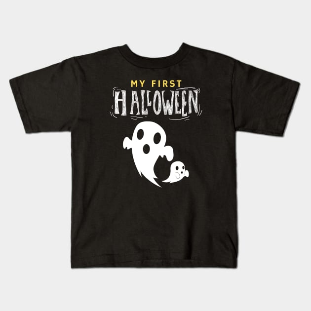 it's my first Halloween Kids T-Shirt by Mplanet